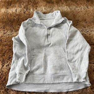 Lululemon long half zip-not cropped